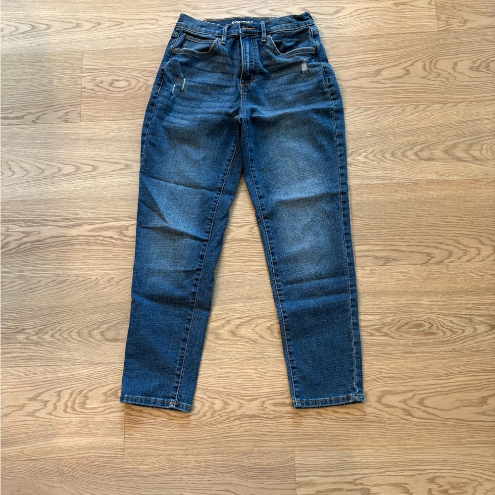 Sonoma Dark Blue Straight Leg Jeans
